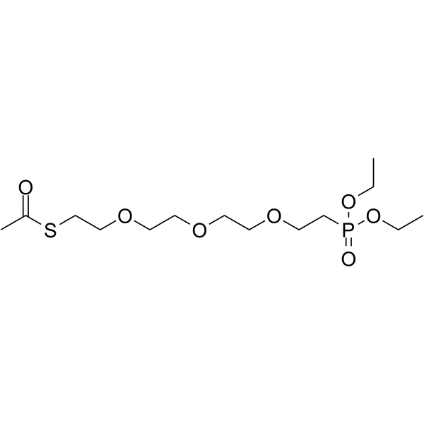 S-acetyl-PEG3-phosphonic acid ethyl ester 2173125-29-4